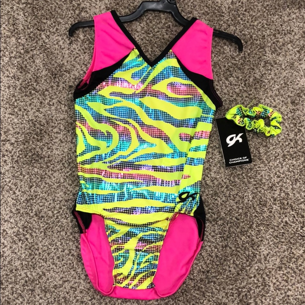 NWT GK leotard size AS